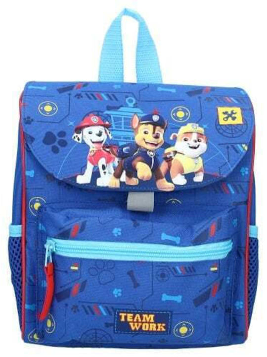 Paw Patrol Σχολική Τσάντα Πλάτης Νηπιαγωγείου Μπλε