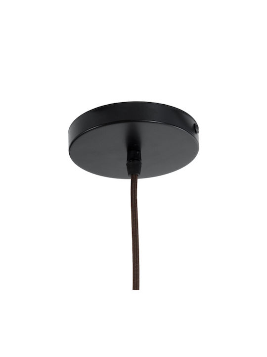 GloboStar Montana Hanging Ceiling Light Copper Boho Grid with E27 Socket 80x40x40cm