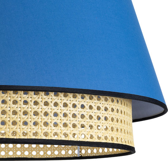 GloboStar Saige Blue Boho Grid Ceiling Light with E27 Socket 50x50x45cm