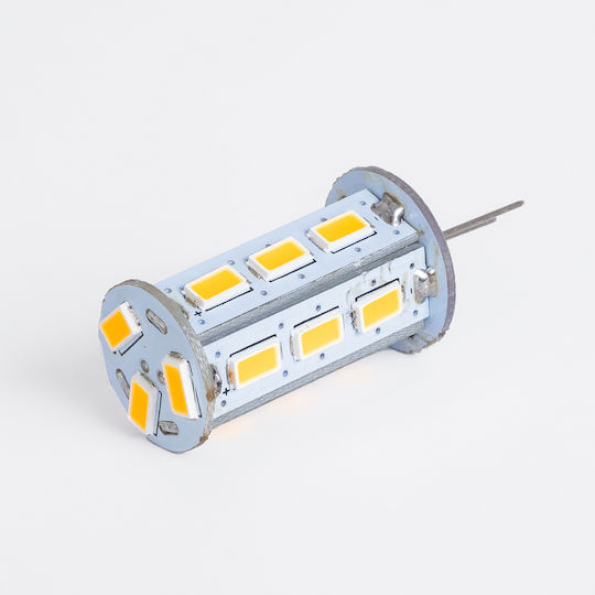 GloboStar LED Bulb 5W for Socket G4 Warm White 500lm Dimmable