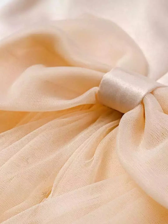 Kinderkleid Tüll Beige