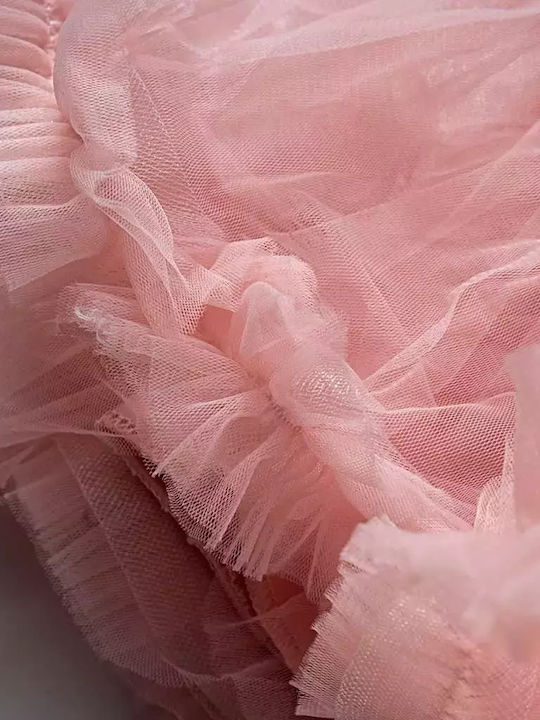Детска Рокля Тюл Обикновени Pink