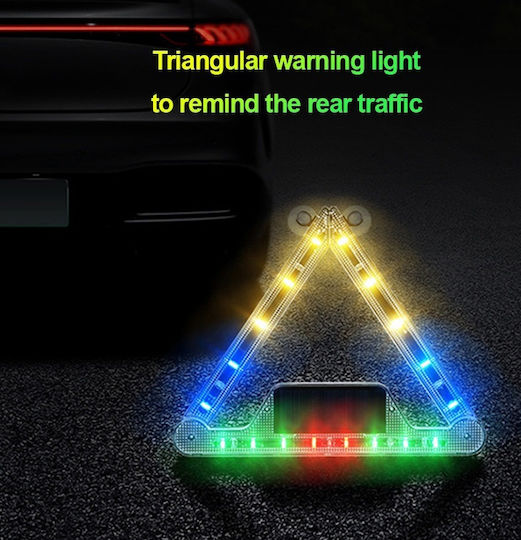 Rechargeable Car Warning Light LED