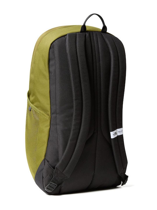 The North Face Rodey 27л Водоустойчива Раница В Цвят Горска Маслина/Ново Топъл Зелен/ТНФ Черно