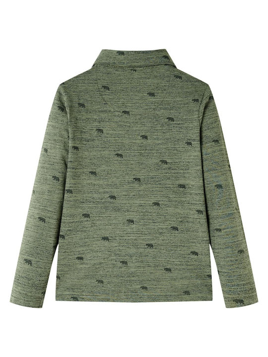 vidaXL Kids Polka Dot Shirt Green