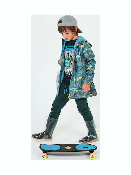 Kinder Freizeitjacke mit Kapuze Multicolour