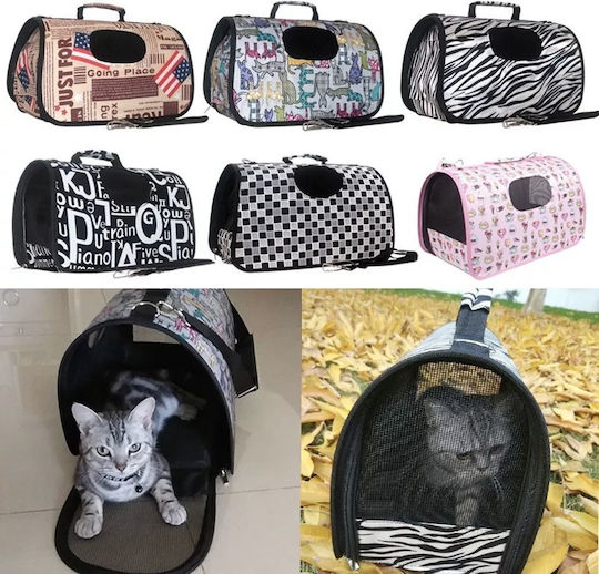 Dog/Cat Carrying White Shoulder Bag for 7kg Pets L21xW40xH27cm