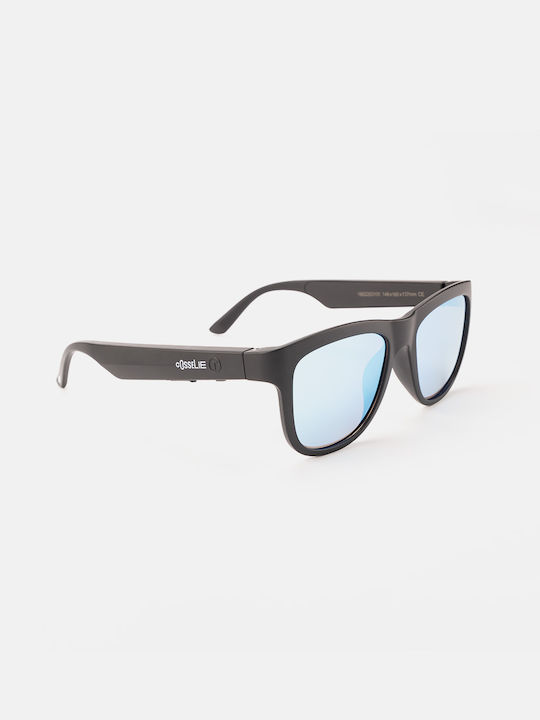 Cosselie Tune Ochelari De Soare Negri Cu Ramă Din Plastic / Acetat Cosselie Tune Ochelari De Soare Negri Cu Ramă Din Plastic / Acetat