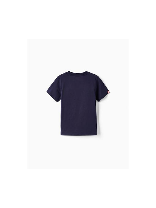 HappyNest Kinder-T-Shirt Dunkelblau