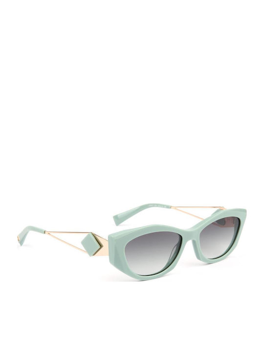 Ana Hickmann Sunglasses Πράσινα with Acetate Frame & Green Lens Ana Hickmann Sunglasses Πράσινα with Acetate Frame & Green Lens