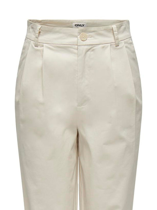 Hw Dama Pantaloni Chino cu Croială Balloon Gri