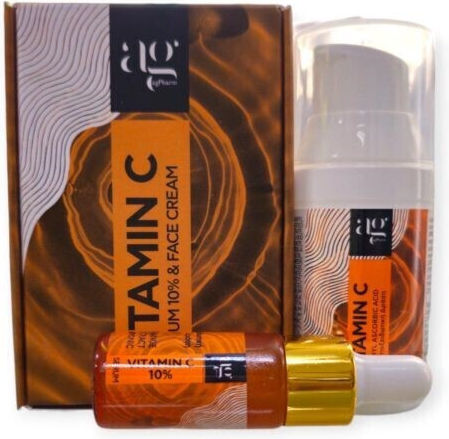 Ag Pharm Skin Care Set for Brightening, Moisturizing & Αnti-ageing