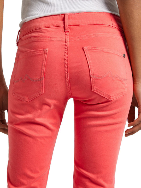 Women's Jean Pants in Skinny Fit Red