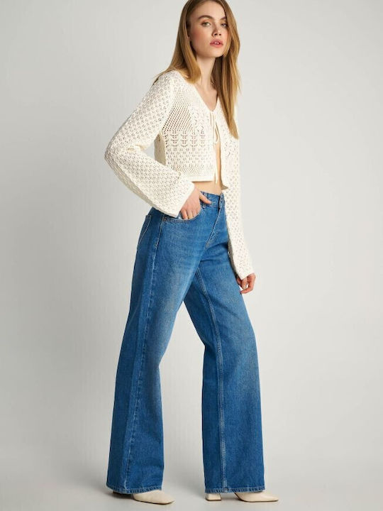Women's Jean Trousers in Straight Line