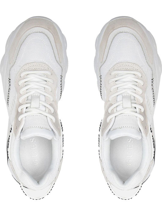 Micola Damen Chunky Sneakers White Multi