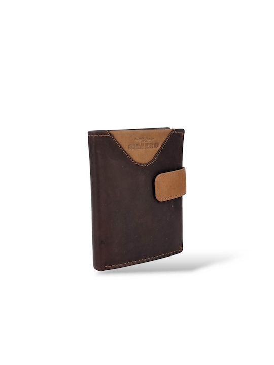 Charro Coils Men's Leather Wallet Brown