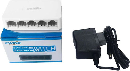 Ewind EW-S1605 Negestionat L2 Switch cu 5 Porturi Ethernet
