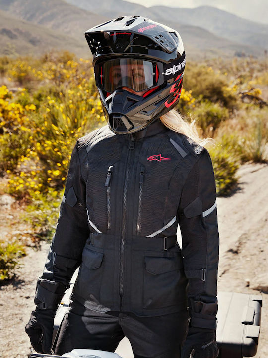 Alpinestars Andes Air Femeiesc Geacă de motocicletă Waterproof Negru