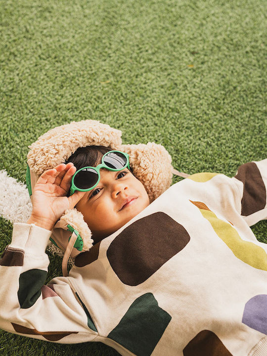 Kietla Sunglasses Wazz 1-2 Years - Round Green