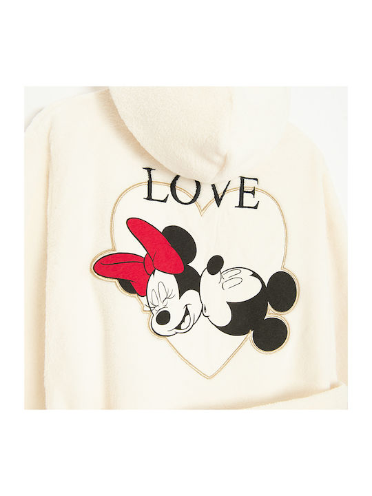 Cool Club Kids Hooded Bathrobe White