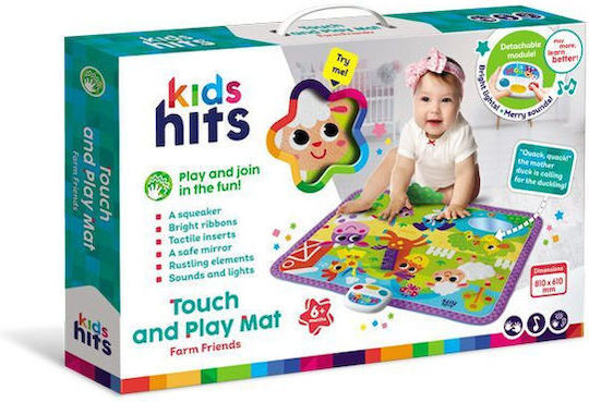 Kids Hits Ζωάκι Χαλάκι Δραστηριοτήτων Φάρμα με Ήχους για 8+ Μηνών