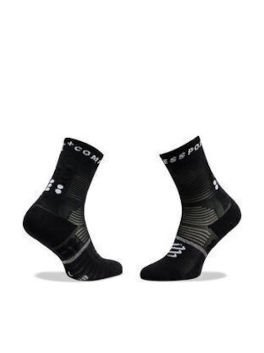 Compressport Șosete de alergare Negre