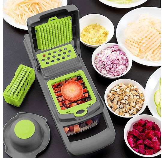 Premium Grater for Fruits & Vegetables Made of Stainless Steel with Container