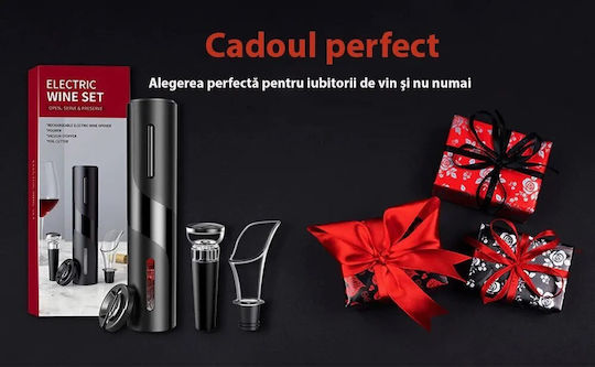 Cutie de prânz Deschizător de sticle și tirbușon Negru