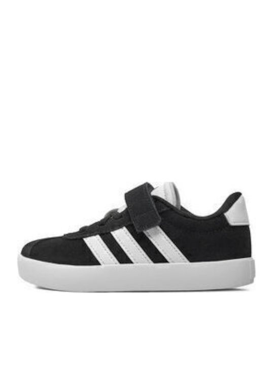 VL Court 3.0 Kinder Sneaker mit Bügel- und Schleifenverschluss Schwarz