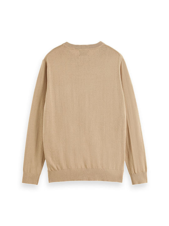 Scotch & Soda Men's Long Sleeve Sweater Beige