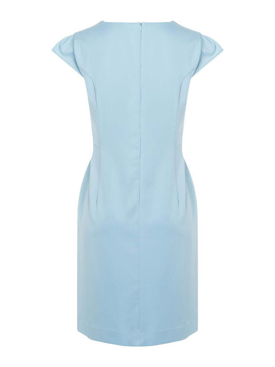 MORE & MORE Rochie Nuntă - Botez Albastru Deschis