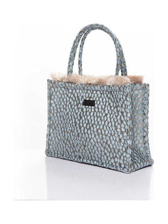 Sorena Greece Medium Tote Bag Cyclades 1027 - Sky