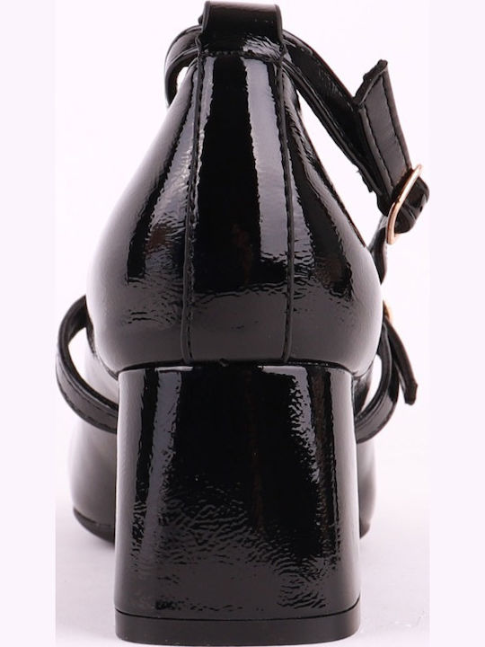 Patent Leather Black Heels