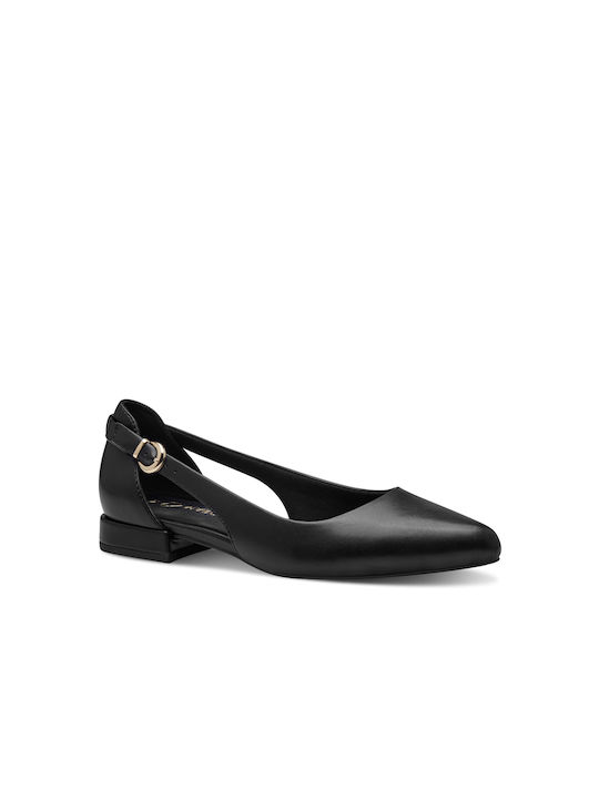 Marco Tozzi Anatomic Ballerinas Black