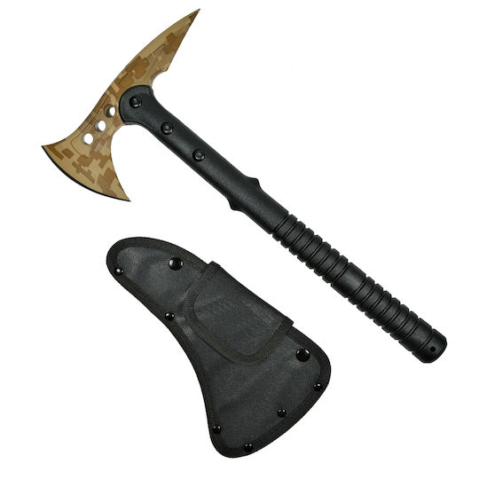 Survival Kit Case with Axe Knife and Whistle