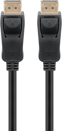 Goobay Cable DisplayPort male - DisplayPort male 1m Μαύρο (64797)