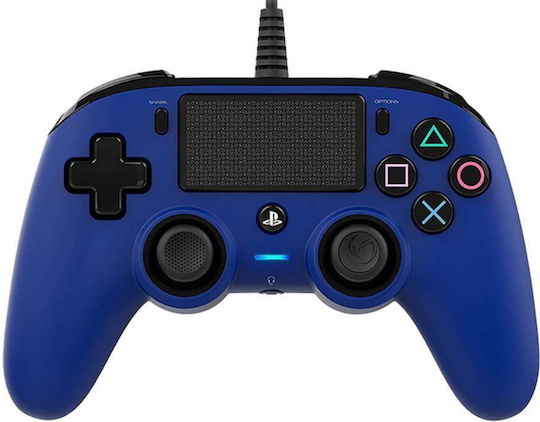 Nacon Ενσύρματο Gamepad για PC / PS4 Μπλε