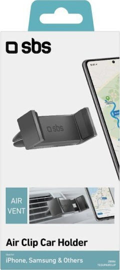 SBS Holder Auto Handyhalterung mit verstellbaren Haken Schwarz