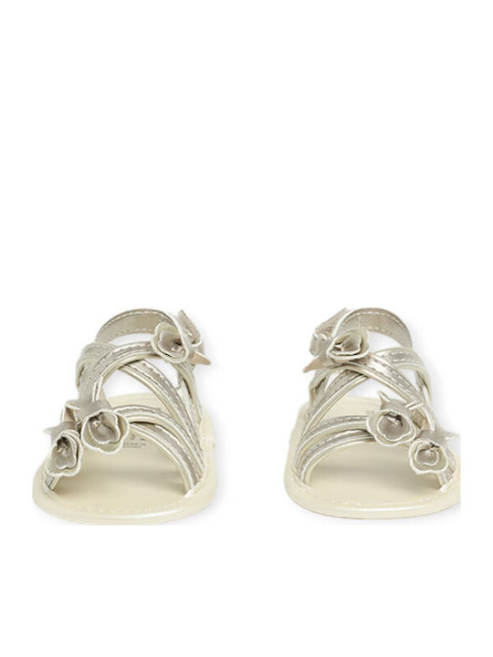 Mayoral Baby Sandalen Goldene