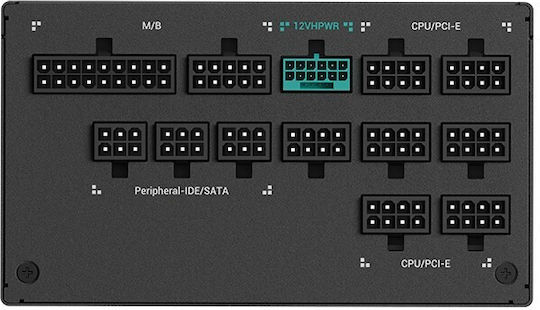 Deepcool PX1000P 1000W Negru Sursă de Alimentare Calculator Complet modular 80 Plus Platinum