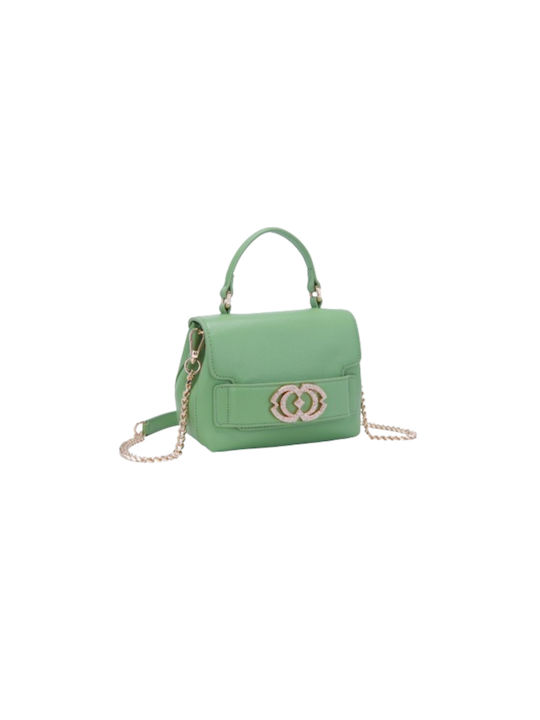 La Carrie Leather Women's Bag Hand Green