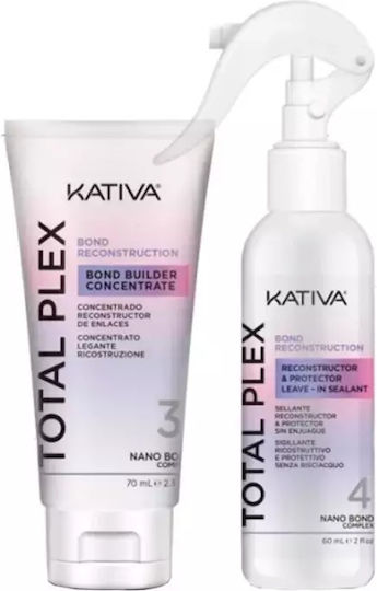 Kativa Kativa Total Plex Kit 2 Pcs No. 3 70ml + No. 4 60ml