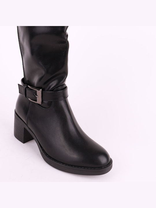 Diamantique Damenstiefel Schwarz