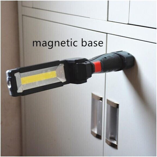 Work & Site Light Extension Cord Rechargeable LED with Brightness up to 500lm Foldable