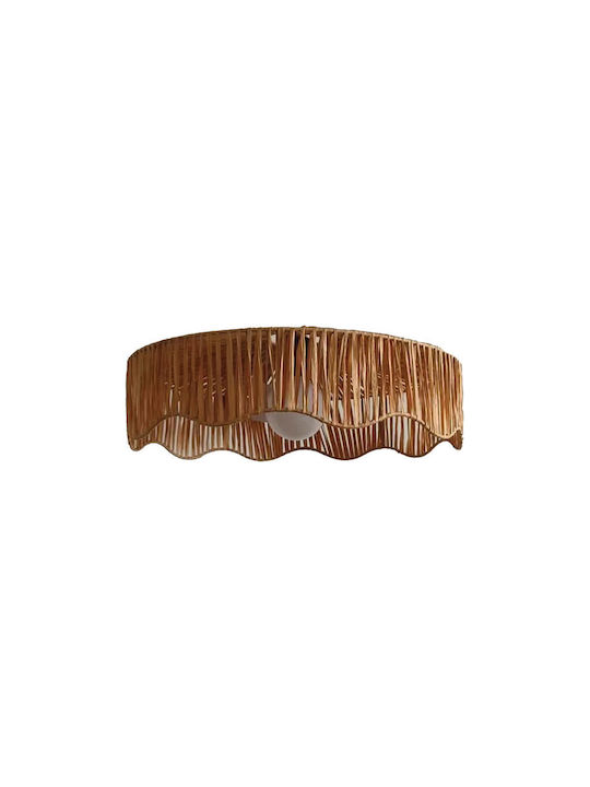 Selected by Pragmatic Pendant Light Brown with Socket E27 50cm