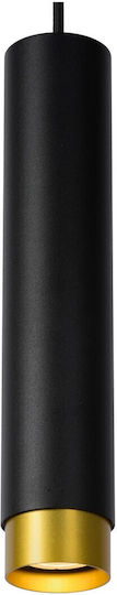 Lucide Lightning Висящо Осветително Тяло Черен с Цокъл GU10