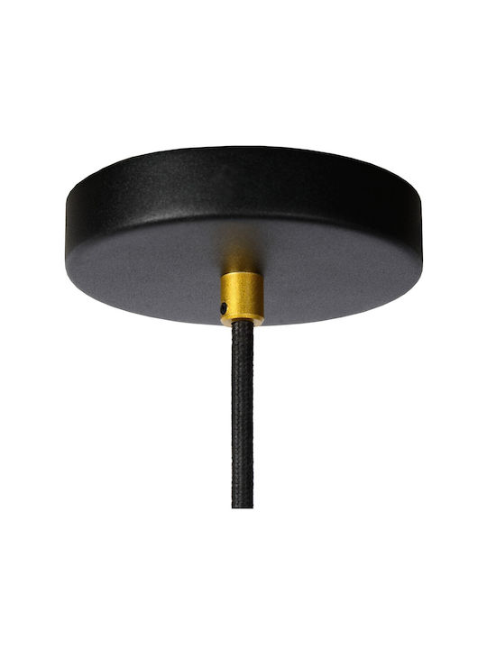 Lucide Lightning Hängelampe Schwarz mit Fassung GU10