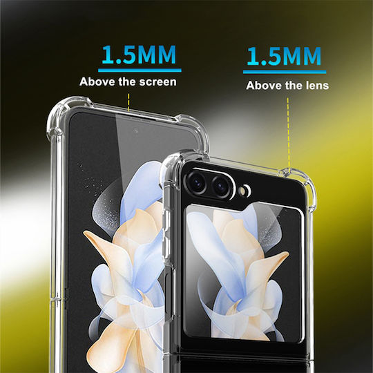 Sonique Anti Shock Book Σιλικόνης Διάφανο (Galaxy Z Flip4)