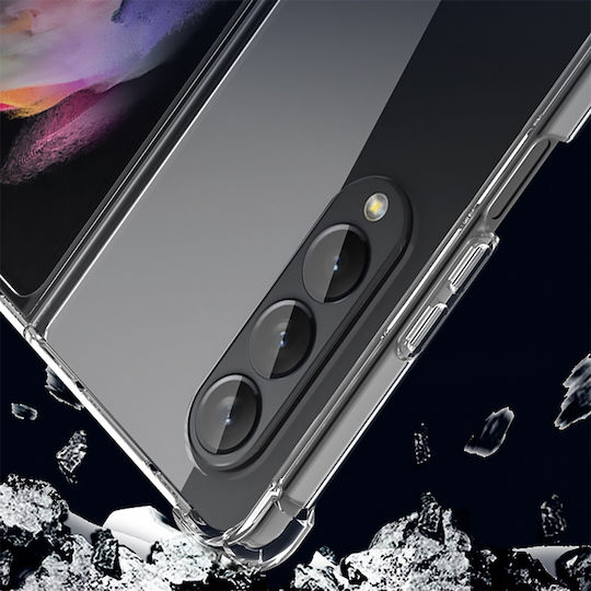 Sonique Anti Shock Umschlag Rückseite Silikon Transparent (Galaxy Z Fold5)