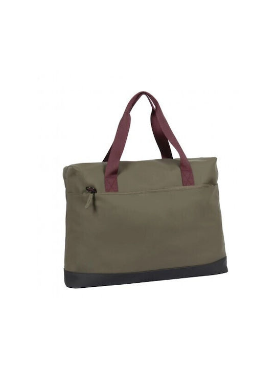 Γυναικεία Τσάντα Shopper Ώμου Χακί